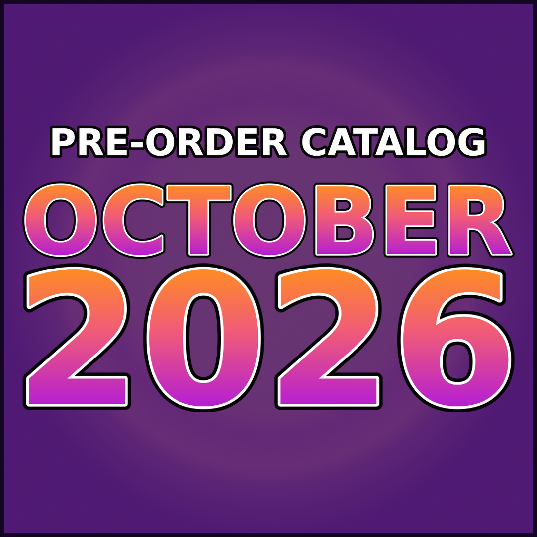 October 2026 Catalog - Pre-Order Comic Books, Graphic Novels & Manga catalog cover