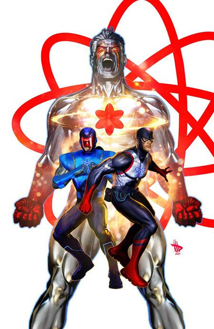 JUSTICE LEAGUE THE ATOM PROJECT #3 (OF 6) CVR B DAVE WILKINS CARD STOCK VAR (PRE-ORDER: 03/05/2025)