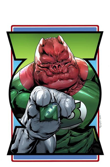 GREEN LANTERN CORPS #2 CVR E FERNANDO PASARIN & OCLAIR ALBERT RECRUITMENT POSTER ACETATE VAR (PRE-ORDER: 03/12/2025)