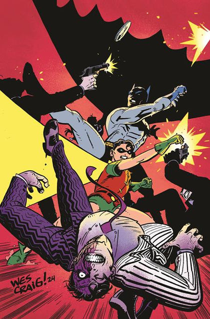 BATMAN & ROBIN YEAR ONE #6 (OF 12) CVR C WES CRAIG CARD STOCK VAR (PRE-ORDER: 03/19/2025)