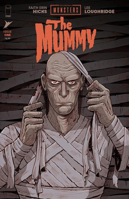 UNIVERSAL MONSTERS THE MUMMY #1 (OF 4) CVR A FAITH ERIN HICKS & LEE LOUGHRIDGE (PRE-ORDER: 03/26/2025)