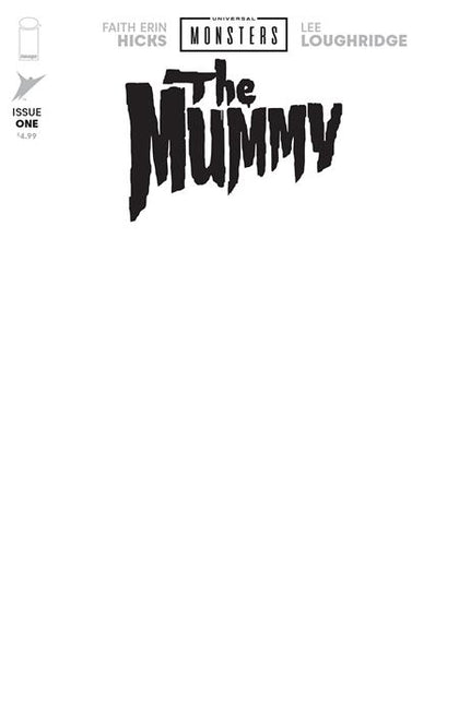 UNIVERSAL MONSTERS THE MUMMY #1 (OF 4) CVR H BLANK SKETCH VAR (PRE-ORDER: 03/26/2025)