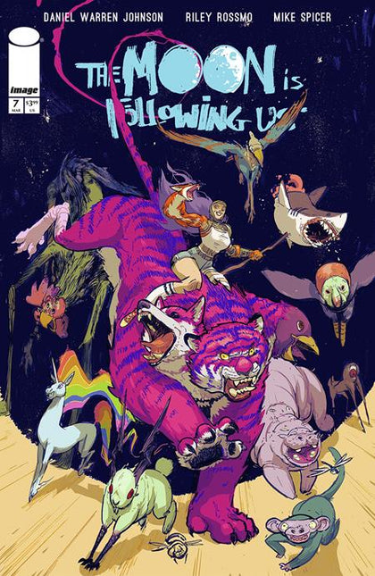 THE MOON IS FOLLOWING US #7 (OF 10) CVR A RILEY ROSSMO & MIKE SPICER (PRE-ORDER: 03/12/2025)