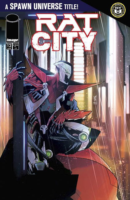 SPAWN RAT CITY #12 CVR B FEDERICO SABBATINI VAR (PRE-ORDER: 03/19/2025)