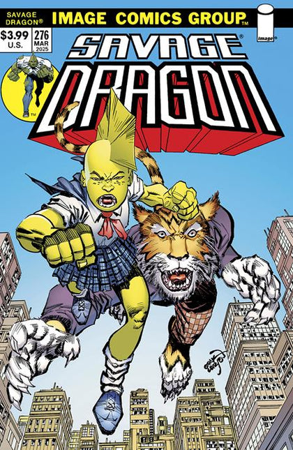 SAVAGE DRAGON #276 CVR B ERIK LARSEN 70S TRADE DRESS VAR (PRE-ORDER: 03/05/2025)