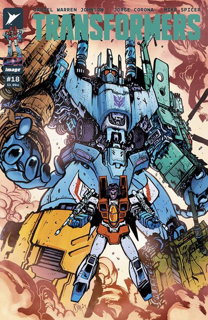 TRANSFORMERS #18 CVR A DANIEL WARREN JOHNSON & MIKE SPICER (PRE-ORDER: 03/12/2025)