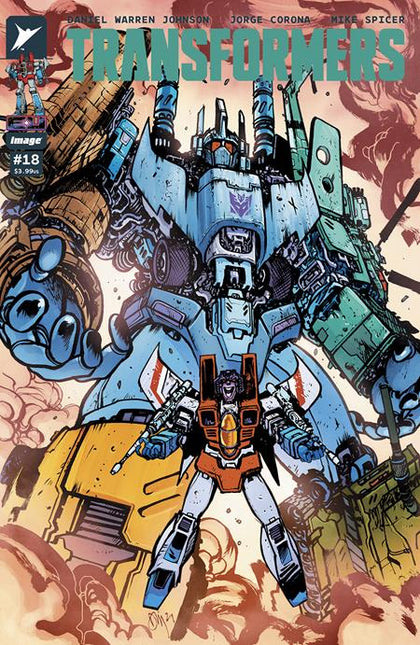 TRANSFORMERS #18 CVR A DANIEL WARREN JOHNSON & MIKE SPICER (PRE-ORDER: 03/12/2025)