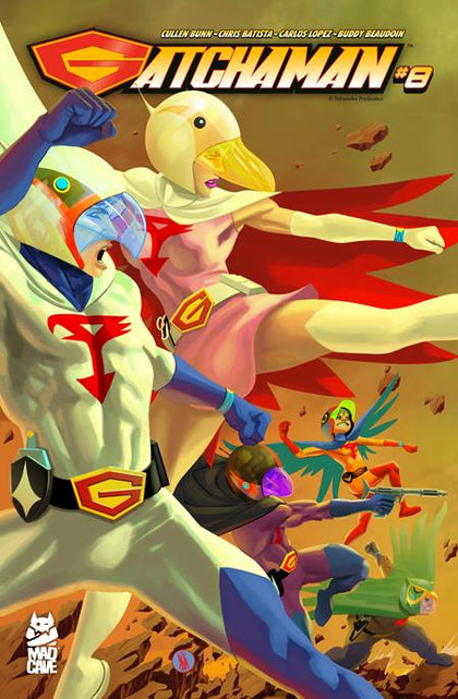 GATCHAMAN #8 CVR A INAKI MIRANDA (PRE-ORDER: 03/26/2025)