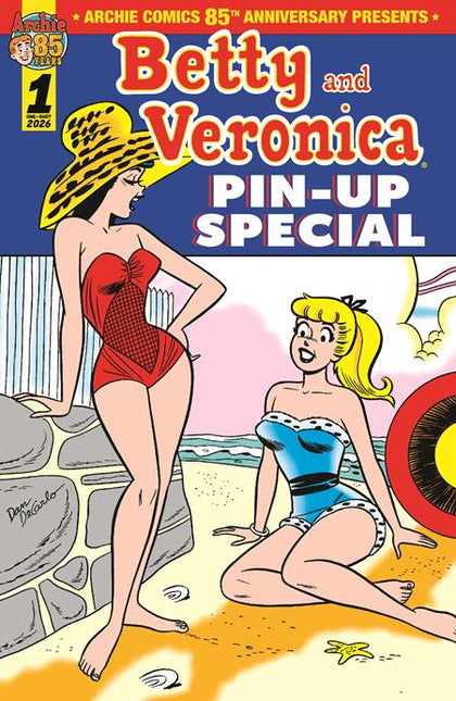 ARCHIE COMICS 85TH ANNIVERSARY PRESENTS BETTY & VERONICA PIN UP SPECIAL #1 (ONE SHOT) CVR A DAN DECARLO (PRE-ORDER: 03/25/2026)