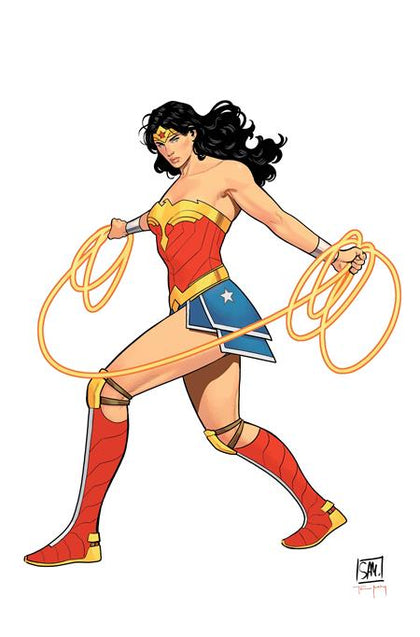 WONDER WOMAN #31 CVR G DANIEL SAMPERE CORNER BOX SPOT FOIL VAR (PRE-ORDER: 03/18/2026)