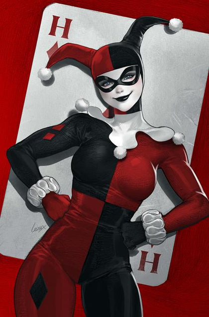 HARLEY QUINN #60 CVR E LESLEY LEIRIX LI WOMENS HISTORY MONTH CARD STOCK VAR (PRE-ORDER: 03/25/2026)
