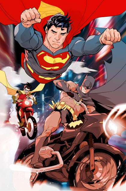 BATMAN SUPERMAN WORLDS FINEST #49 CVR C KARL KERSCHL CARD STOCK VAR (PRE-ORDER: 03/18/2026)