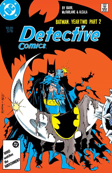 DETECTIVE COMICS #576 FACSIMILE EDITION CVR C TODD MCFARLANE FOIL VAR (YEAR TWO PART 2 OF 4)