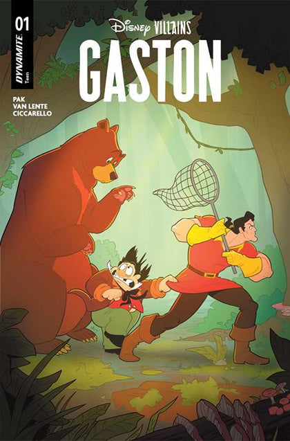 DISNEY VILLAINS GASTON #1 CVR B TED BRANDT AND RO STEIN  VAR (PRE-ORDER: 03/04/2026)