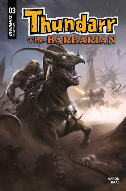 THUNDARR THE BARBARIAN #3 CVR B FRANCESCO MATTINA VAR (PRE-ORDER: 03/04/2026)