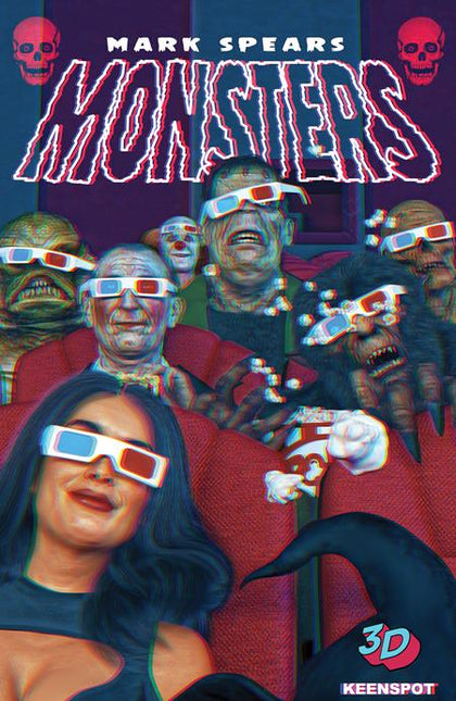 MARK SPEARS MONSTERS #9 CVR D MARK SPEARS MONSTERS MATINEE 3-D VAR (PRE-ORDER: 03/04/2026)