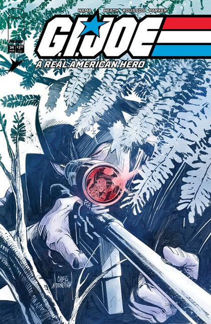 GI JOE A REAL AMERICAN HERO #24 HAMA FILES EDITION #24 CVR B CHRIS MOONEYHAM VAR (PRE-ORDER: 03/25/2026)