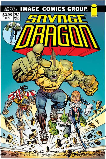 SAVAGE DRAGON #280 CVR B ERIK LARSEN 70S TRADE DRESS VAR (PRE-ORDER: 03/18/2026)