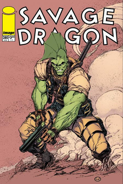 SAVAGE DRAGON #280 CVR C BRETT BOOTH & LIVESAY VAR (PRE-ORDER: 03/18/2026)