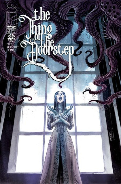 THE THING ON THE DOORSTEP #2 (OF 5) CVR B ABIGAIL HARDING VAR (PRE-ORDER: 03/18/2026)