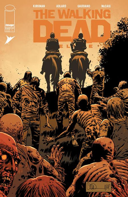 WALKING DEAD DELUXE #133 CVR B CHARLIE ADLARD & MAVE MCCAIG VAR (PRE-ORDER: 03/18/2026)
