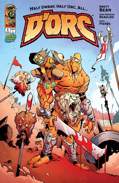 DORC #2 CVR C BRETT BEAN INVINCIBLE TEAM UP VAR