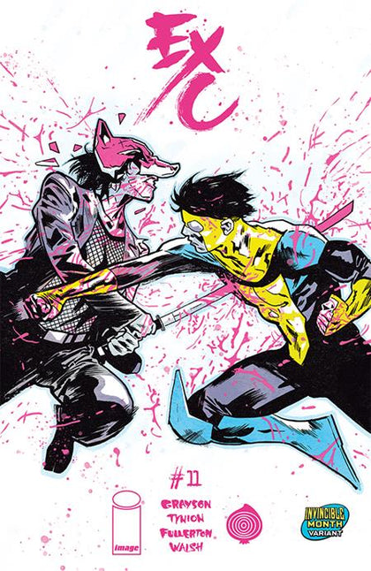 EXQUISITE CORPSES #11 CVR H MICHAEL WALSH INVINCIBLE TEAM UP VAR (MR)