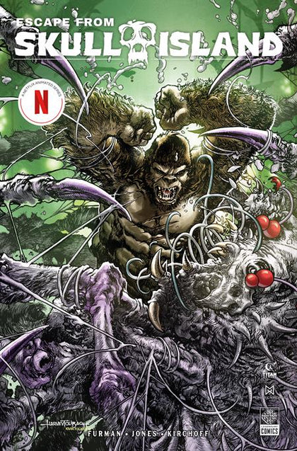 ESCAPE FROM SKULL ISLAND #3 CVR A HARVEY TOLIBAO