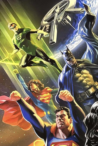 JUSTICE LEAGUE UNLIMITED #6 CVR D FELIPE MASSAFERA CARD STOCK VAR (WE ARE YESTERDAY) (PRE-ORDER: 04/23/2025)