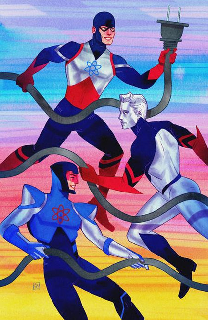 JUSTICE LEAGUE THE ATOM PROJECT #4 (OF 6) CVR C KEVIN WADA CARD STOCK VAR (PRE-ORDER: 04/02/2025)