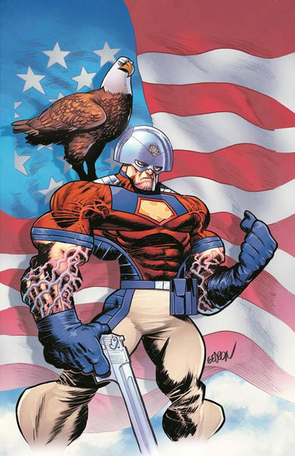 PEACEMAKER PRESENTS THE VIGILANTE EAGLY DOUBLE FEATURE #2 (OF 5) CVR C JUAN GEDEON CARD STOCK VAR (PRE-ORDER: 04/23/2025)