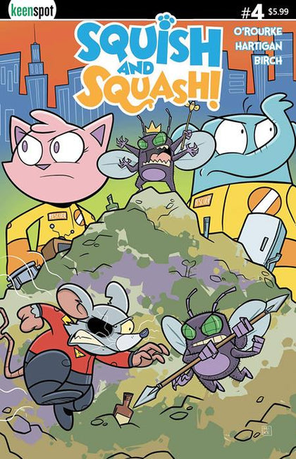 SQUISH & SQUASH #4 CVR A MIKE HARTIGAN (PRE-ORDER: 04/30/2025)