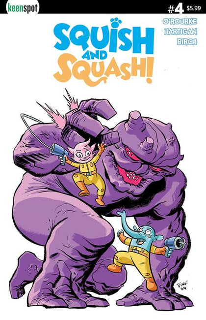 SQUISH & SQUASH #4 CVR B DEAN HASPIEL VAR (PRE-ORDER: 04/30/2025)