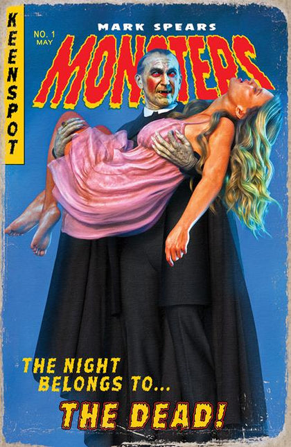 MARK SPEARS MONSTERS #1 Fifth Printing Cvr A Mark Spears Horror of Dracula (PRE-ORDER: 05/21/2025)