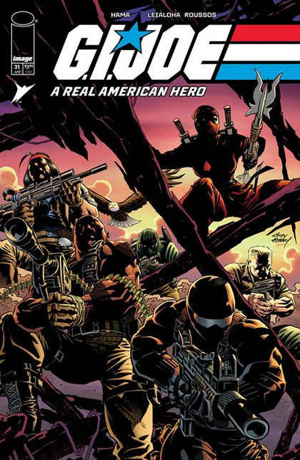 GI JOE A REAL AMERICAN HERO SILENT MISSIONS EDITION #21 CVR B ANDY KUBERT & LAURA MARTIN VAR (PRE-ORDER: 04/02/2025)