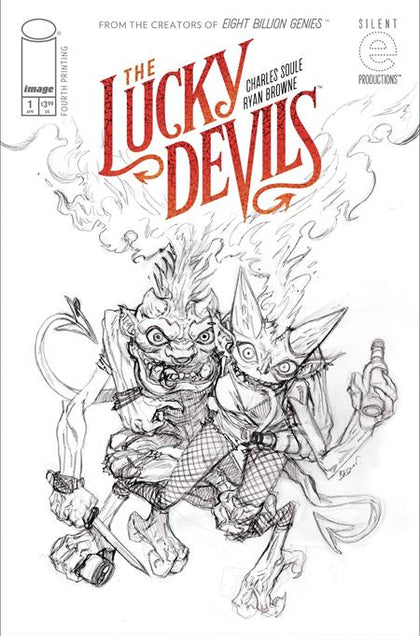LUCKY DEVILS #1 (OF 9) 4TH PTG CVR A RYAN BROWNE (PRE-ORDER: 04/30/2025)