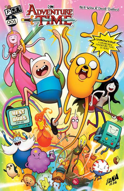 ADVENTURE TIME (2025) #1 CVR B DAVID NAKAYAMA VAR (PRE-ORDER: 04/09/2025)