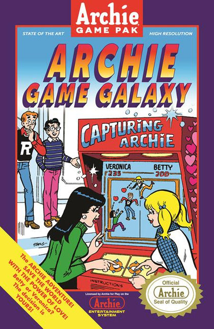 ARCHIE COMICS 85TH ANNIVERSARY PRESENTS ARCHIE GAME GALAXY #1 (ONE SHOT) CVR B STAN GOLDBERG BOX ART VAR (PRE-ORDER: 04/29/2026)