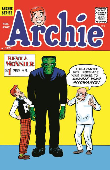 ARCHIE #125 FACSIMILE EDTION CVR A HARRY LUCEY (PRE-ORDER: 04/22/2026)
