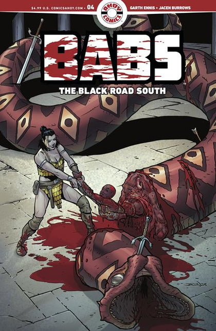 BABS THE BLACK ROAD SOUTH #4 (OF 6) CVR A JACEN BURROWS (PRE-ORDER: 04/22/2026)
