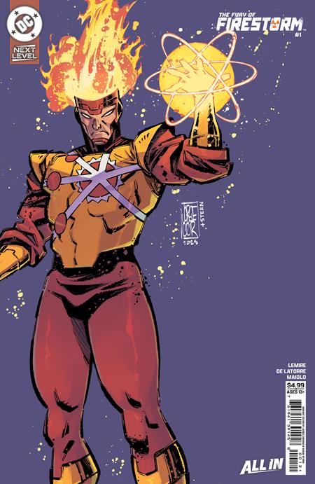 FURY OF FIRESTORM #1 (OF 6) CVR D JORGE CORONA NEXT LEVEL CARD STOCK VAR