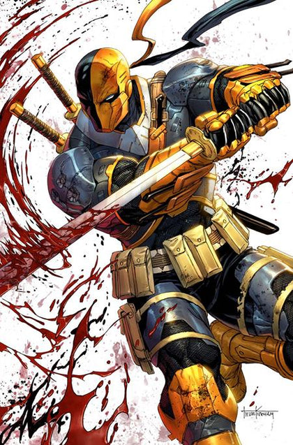 DEATHSTROKE THE TERMINATOR #2 CVR C TYLER KIRKHAM CARD STOCK VAR (PRE-ORDER: 04/15/2026)