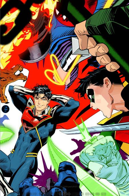 SUPERMAN #37 CVR A DAN MORA (THE REIGN OF THE SUPERBOYS) (PRE-ORDER: 04/22/2026)