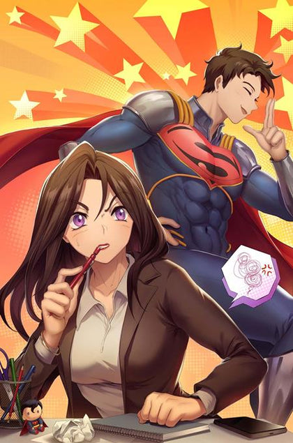 SUPERMAN #37 CVR C RACHTA LIN CARD STOCK VAR (THE REIGN OF THE SUPERBOYS) (PRE-ORDER: 04/22/2026)