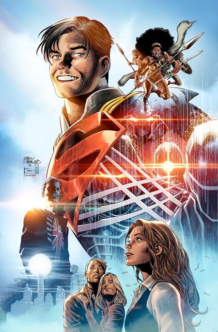 SUPERMAN #37 CVR E EDDY BARROWS THINGS TO COME CARD STOCK VAR (THE REIGN OF THE SUPERBOYS) (PRE-ORDER: 04/22/2026)