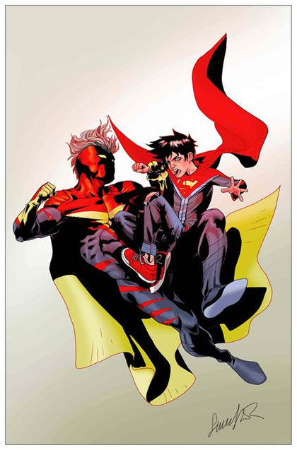 SUPERMAN UNLIMITED #12 CVR D SALVADOR LARROCA CARD STOCK VAR (THE REIGN OF THE SUPERBOYS) (PRE-ORDER: 04/15/2026)