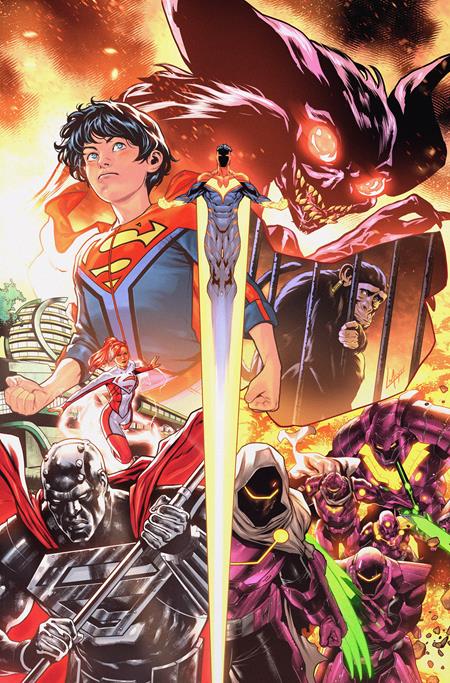 SUPERMAN UNLIMITED #12 CVR E LUCAS MEYER THINGS TO COME CARD STOCK VAR (THE REIGN OF THE SUPERBOYS) (PRE-ORDER: 04/15/2026)