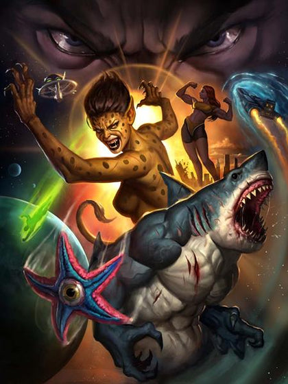 JUSTICE LEAGUE UNLIMITED #18 CVR E AARON BARTLING THINGS TO COME CARD STOCK VAR (DC K.O.) (PRE-ORDER: 04/22/2026)