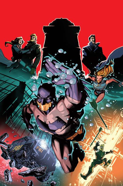 DETECTIVE COMICS #1108 CVR D PETE WOODS THINGS TO COME CARD STOCK VAR (PRE-ORDER: 04/22/2026)