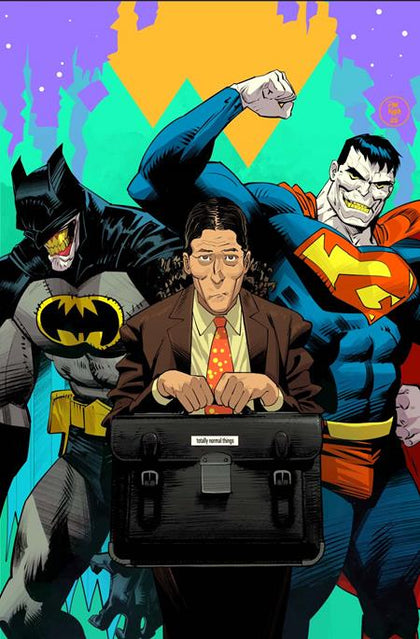 BIZARRO YEAR NONE #1 (OF 4) CVR D DAN MORA TOTALLY NORMAL AL YANKOVIC CAMEO CARD STOCK VAR (PRE-ORDER: 04/01/2026)